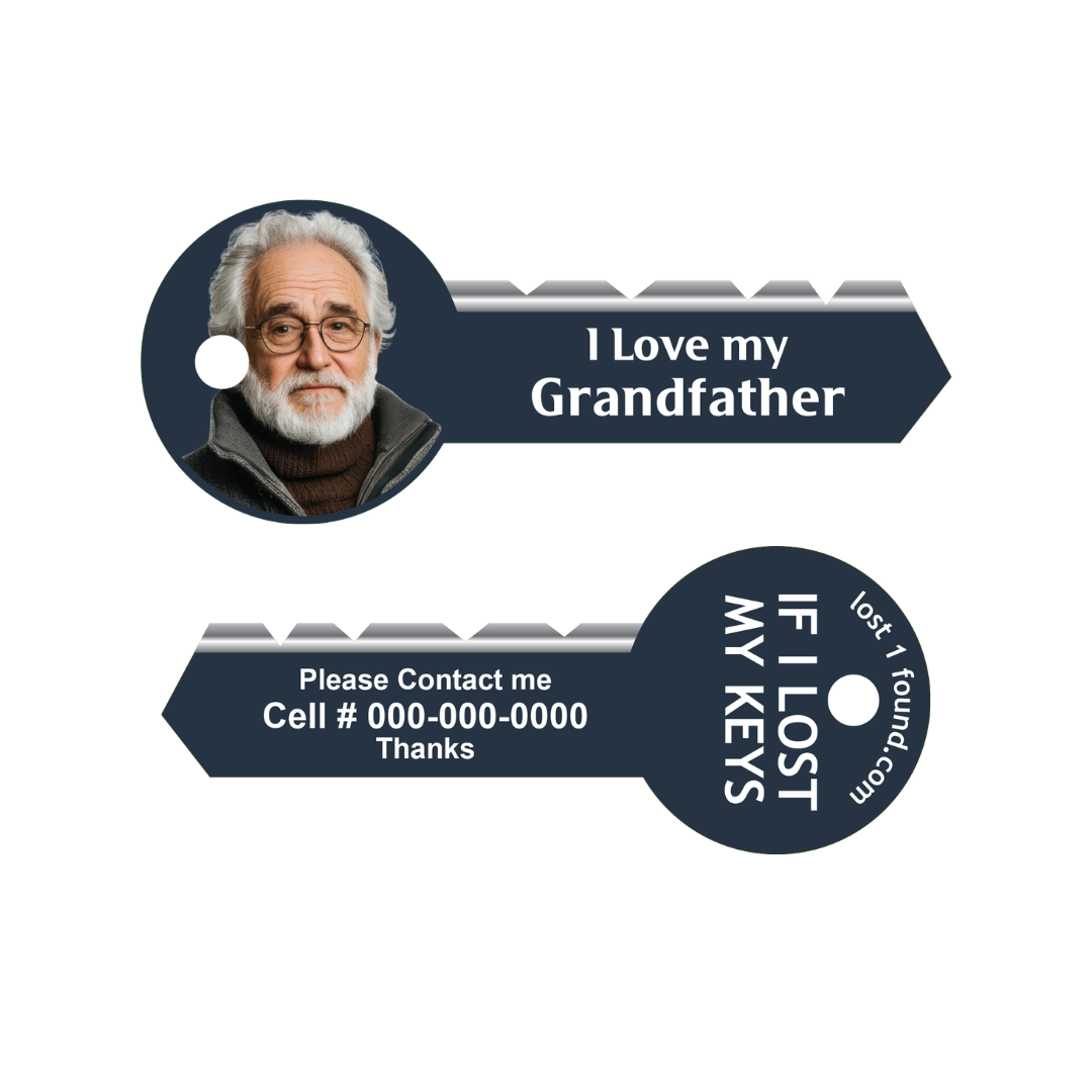 Relationship Key Tag - Grandfather